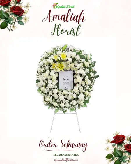 Krans Bunga Duka Cikasarung